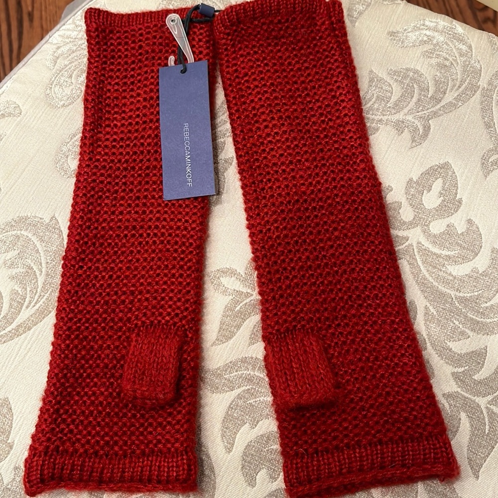 Rebecca Minkoff fingerless 12" long gloves  - NWT